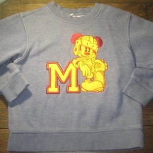 Disney Mickey Mouse Fleece Lined Sweatshirt